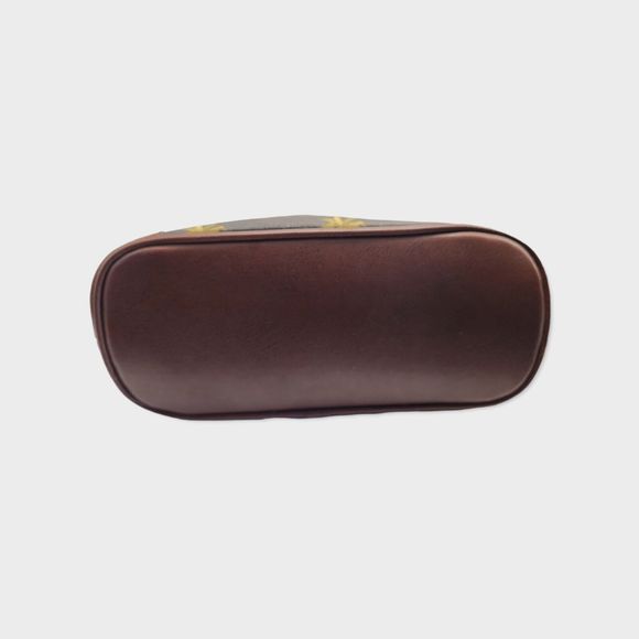 Relic By Fossil Pineapple Handbag Bamboo Black Cruise Tropical Purse Vacation - Picture 10 of 11